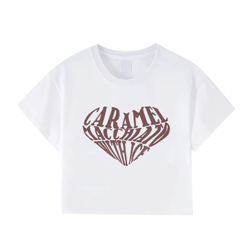 Women's Heart Letters T-shirt