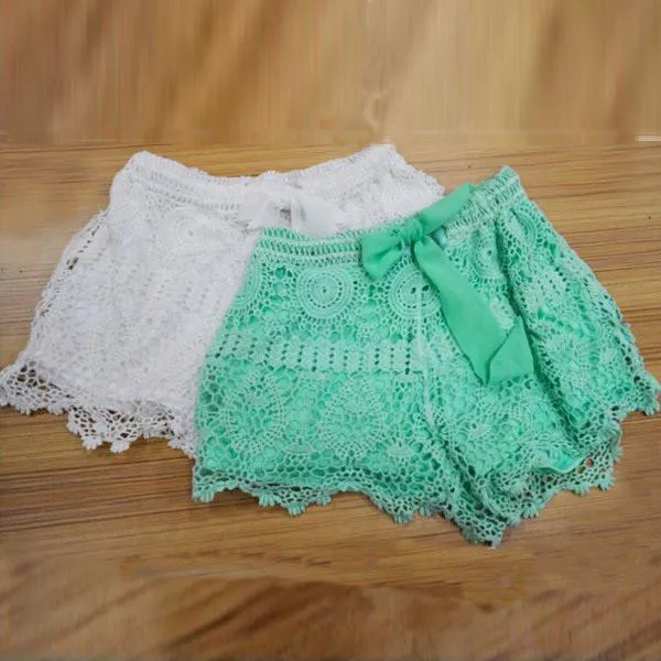 Women's Lace Crochet Shortys