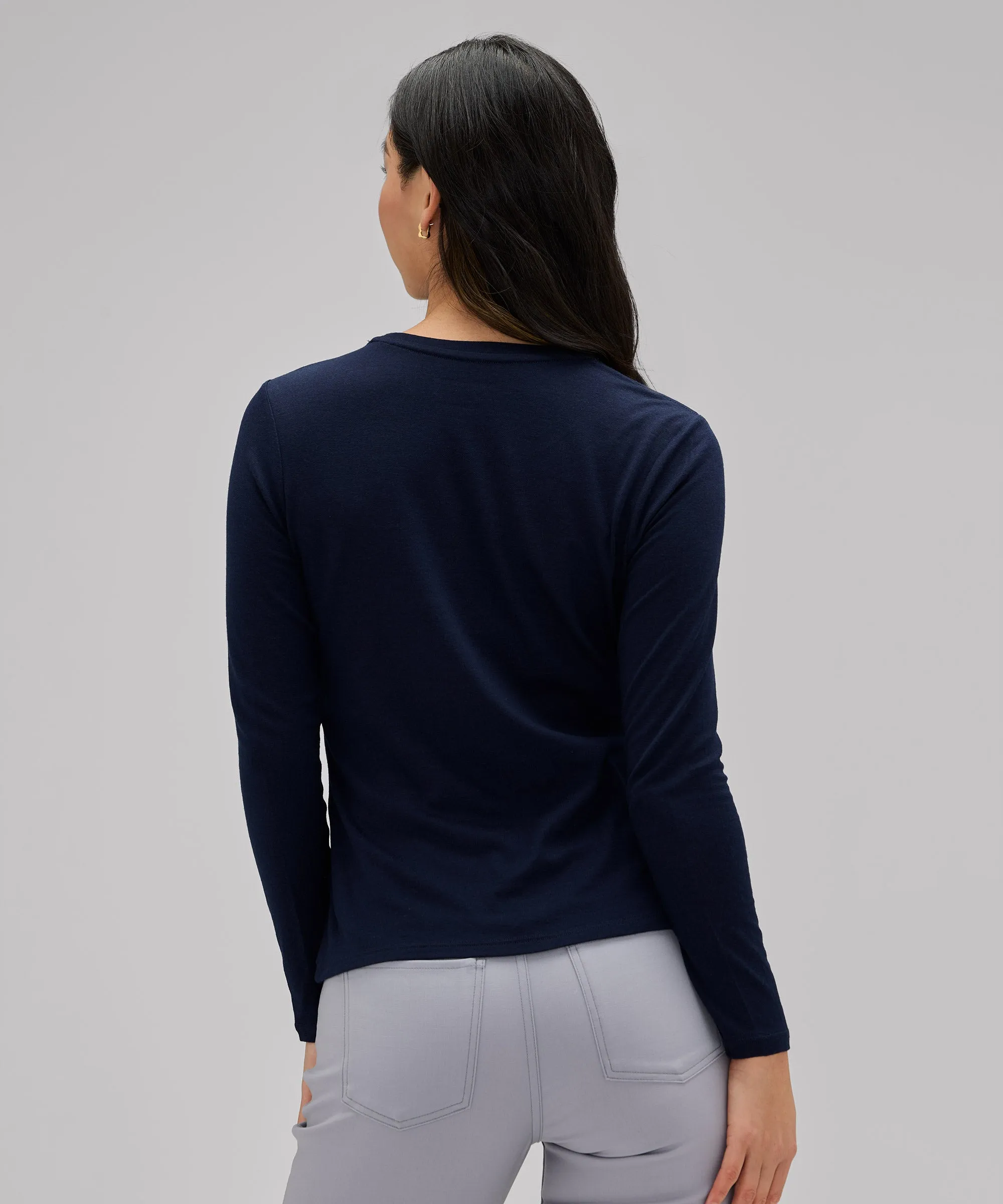 Women's Long Sleeve Merino Crew