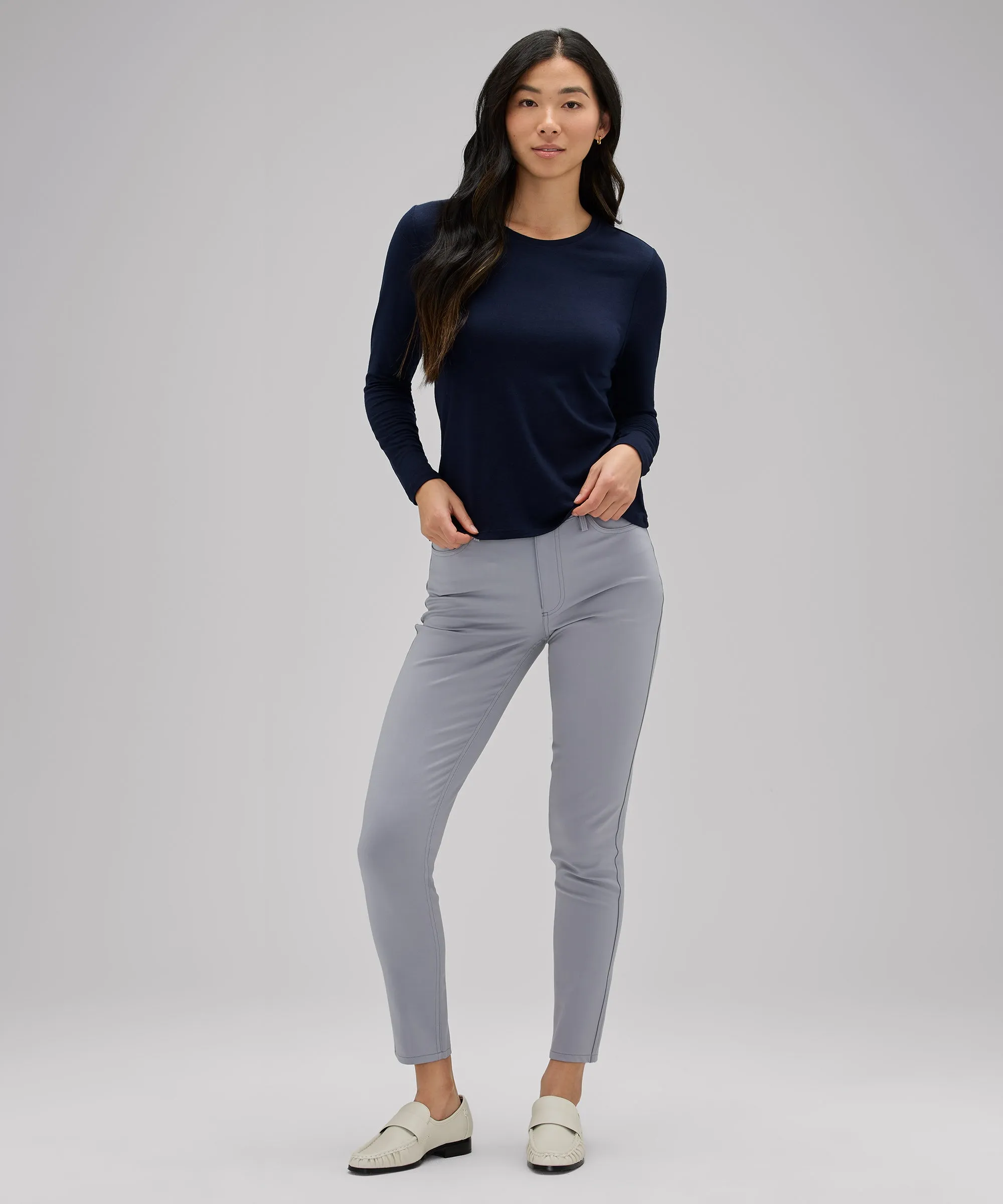 Women's Long Sleeve Merino Crew