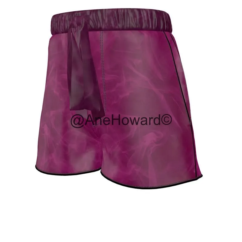 Women's Luxury Loungewear Shorts Pink Smoke