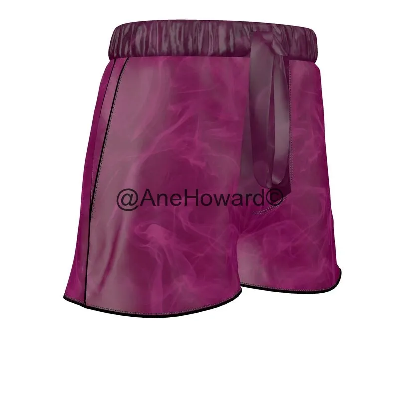 Women's Luxury Loungewear Shorts Pink Smoke