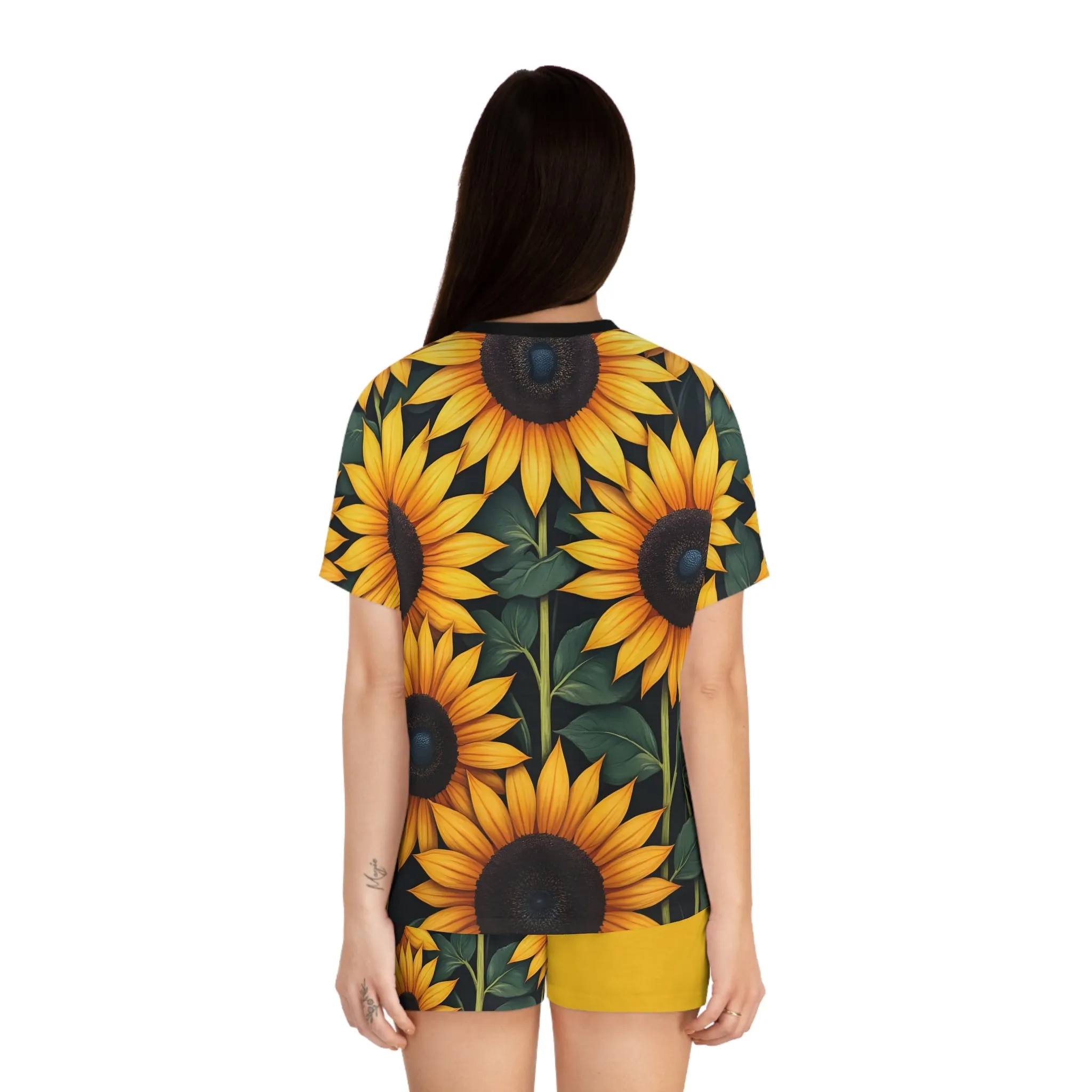 Women's Sunflowerz Short Pajama Set