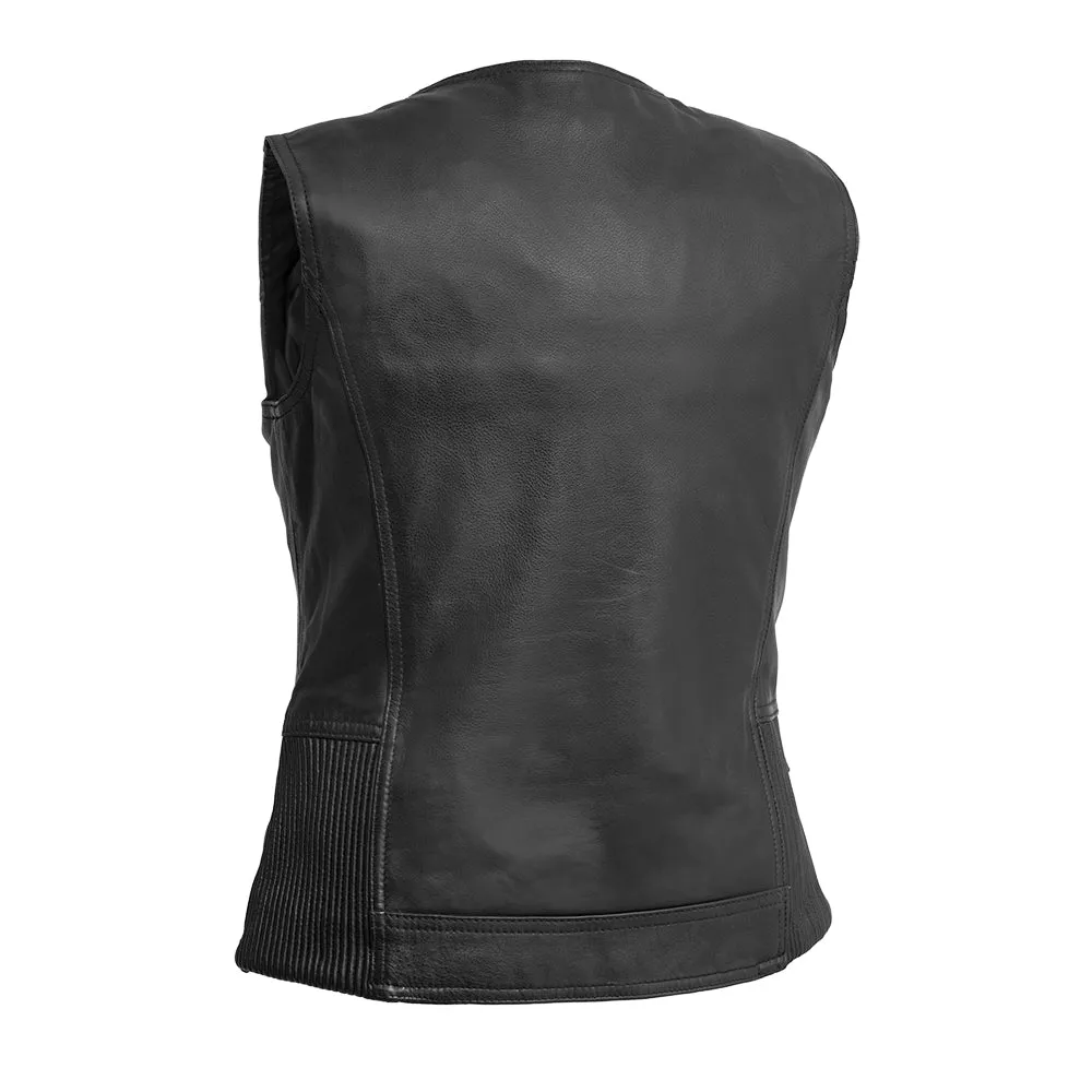 Zaira - Women's Motorcycle Leather Vest