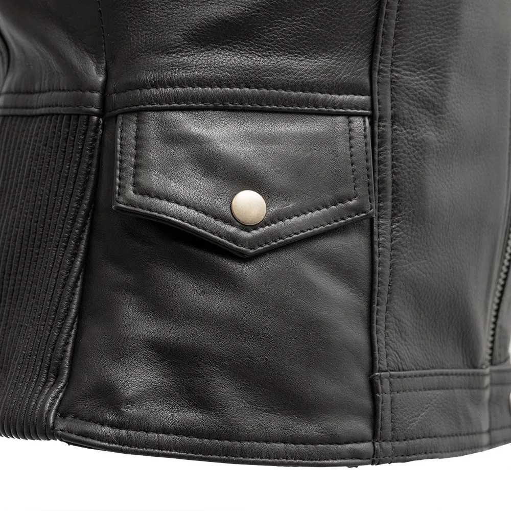 Zaira - Women's Motorcycle Leather Vest